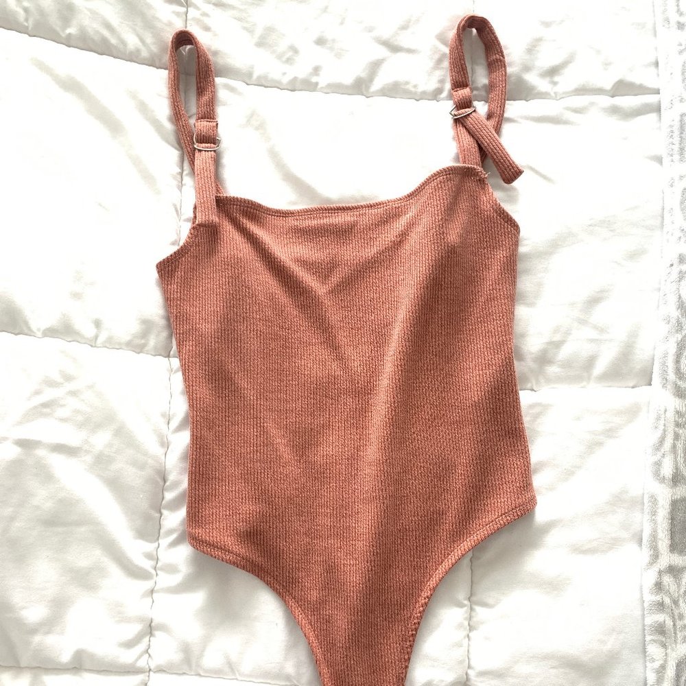 SHEIN Ribbed Bodysuit - Picture 2 of 2